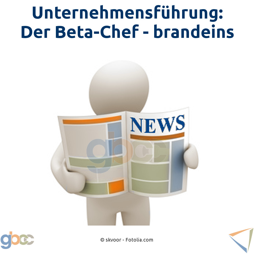 Unternehmensführung: Der Beta-Chef - brandeins